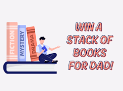 Win a Book Stack for Father's Day