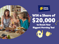 Win a Share of $20K to Boost your Biggest Morning Tea - Channel 10