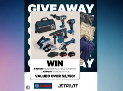 Win a Bosch Professional 5 Piece Combo Kit & Jetpilot Workwear Pack - Jetpilot Company