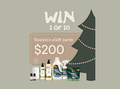 Win 1 of 10 Bosisto's $200 Gift Cards