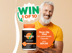 Win 1 of 10 Bottles of Rose-Hip Vital Wth Gopo