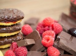Win a Box Individually Wrapped Choc Raspberry PCs - Kooka's Country Cookies Pty Ltd