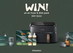 Win a Brand-New Air Fryer & a Bosisto's Dish Wash Pack - Bosisto's