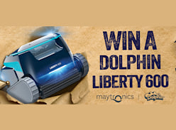 Win a Brand-New Cordless Dolphin Pool Cleaner