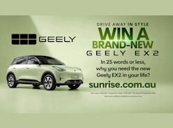 Win a Brand-New Geely EX2 - Sunrise