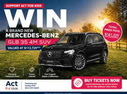 Win a Brand-New Mercedes-Benz