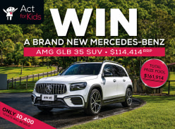 Win a Brand-New Mercedes-Benz - Act for Kids
