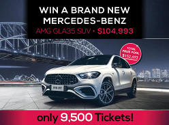 Win a Brand New Mercedes-Benz AMG GLA35 SUV