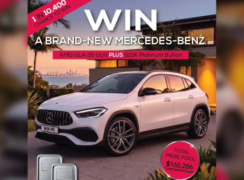 Win a Brand-New Mercedes-Benz & $10K Platinum Bullion - Act for Kids