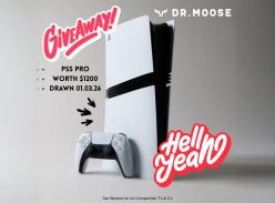 Win a Brand NEW PS5 PRO - Dr. Moose