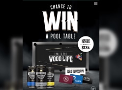 Win a Branded Pool Table & Instant Prizes - Asahi Beverages