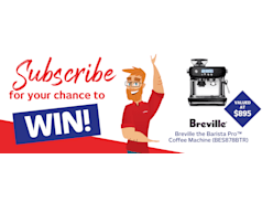 Win a Breville Barista Pro Coffee Machine