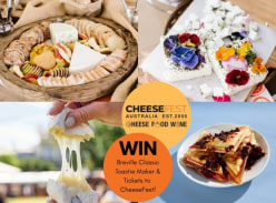 Win a Breville Classic Toastie Maker & Cheesefest Tickets