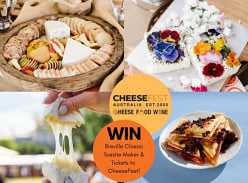 Win a Breville Classic Toastie Maker & Cheesefest Tickets