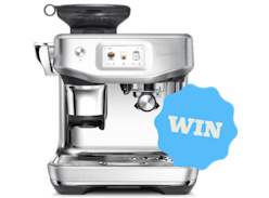 Win a Breville Coffee Machine