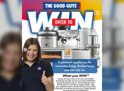 Win a Breville Pack of 6 Premium Appliances - The Good Guys