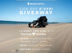 Win an Ultimate Bucket List Escape to K'gari - Bucket List Trips