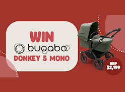 Win a Bugaboo Donkey 5 Mono Pram