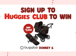 Win a Bugaboo Donkey 6 Stroller - Huggies