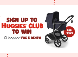 Win a Bugaboo Fox 5 Renew - Huggies