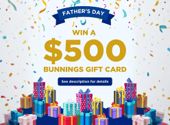 Win a $500 Bunnings Gift Card
