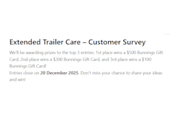 Win a $500 Bunnings Gift Card & More