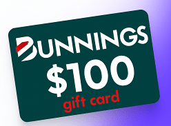 Win a $100 Bunnings Gift Card