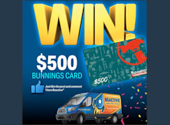 Win a $500 Bunnings Gift Card - Reactive Plumbing, Drains & Electrical