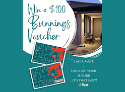 Win $100 Bunnings Voucher