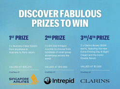 Win Business Class Tickets to Paris