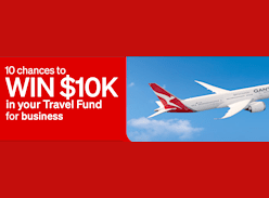 Win 1 of 10 $10K for your Business Travel Fund