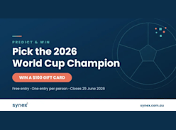 Win $100 by Predicting the 2026 World Cup Champion - Synex Technology