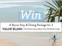 Win a Byron Stay & Dining Package for 2