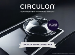 Win 1 of 2 C-Series 36cm Hybrid Clad Nonstick Woks