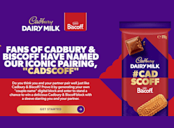 Win 1 of 100 Cadbury Biscoff Chocolate Bars - Cadbury