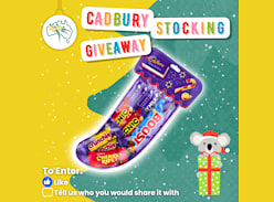 Win a Cadbury Christmas Stocking