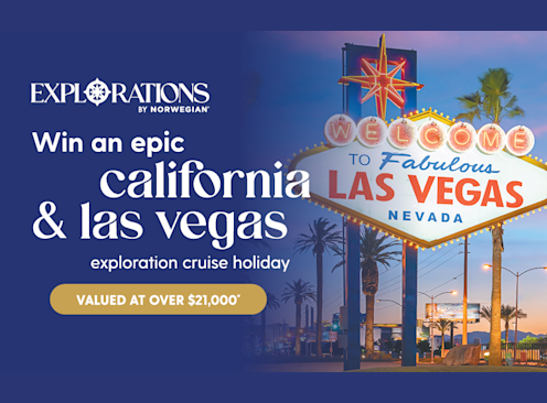 Win a California and Las Vegas Exploration Cruise Holiday - My Cruises