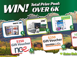 Win Camping and Caravanning Prizes