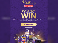 Win a Car or Travel Prize to London or $10K Cash & Instant Prizes - Mondelēz International