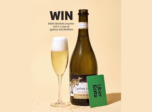 Win a Case of Yellowtail Bubbles & a $300 Ubereats Voucher - [yellow tail]