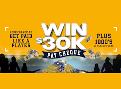 Win $30K Cash