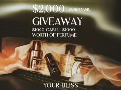 Win $1K Cash & $1K your Bliss Voucher