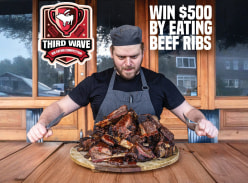 Win $500 Cash by Eating Beef Ribs