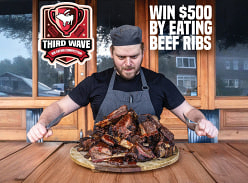 Win $500 Cash by Eating Beef Ribs