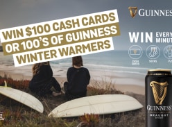 Win a $100 Cash Cards or 100's of Winter Warmers