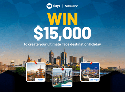 Win $15K Cash and Create your Ultimate Race Destination Holiday