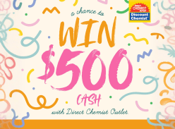 Win $500 Cash - Direct Chemist Outlet