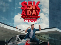 Win $5K Cash Each Day - CMI Toyota