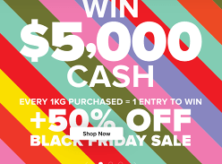 Win $5K Cash Giveaway
