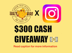 Win $300 Cash - KrazyBird